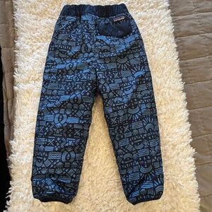 Patagonia Kids Blue Patterned Casual Bottoms